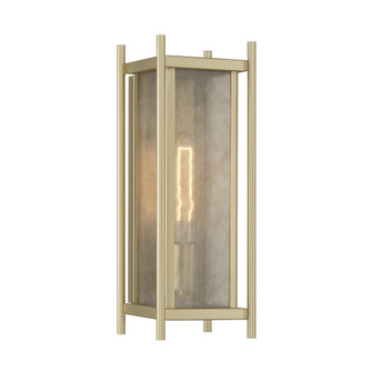 Jacobs 1-Light Outdoor Wall Lantern in Serene Brass (128|5-3804-344)