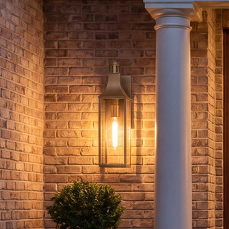 Lancaster 1-Light Outdoor Wall Lantern in Atlas Bronze (128|5-223-273)