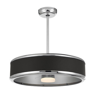 Archer LED Fan D'Lier in Polished Nickel (128|28-FD-485-109)