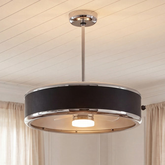 Archer LED Fan D'Lier in Polished Nickel (128|28-FD-485-109)