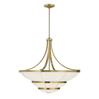 Constantine 4-Light Chandelier in Warm Brass (128|1-9152-4-322)