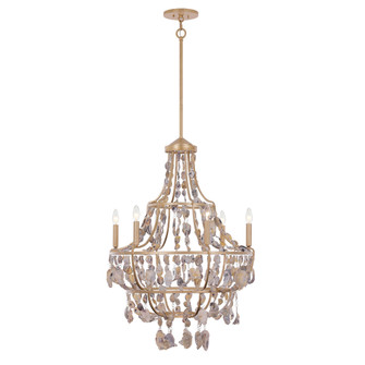 Leanne 6-Light Chandelier in Chandon by Breegan Jane (128|1-8403-6-342)