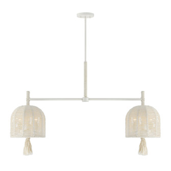 Lunara 6-Light Chandelier in Cotton by Breegan Jane (128|1-3403-6-341)