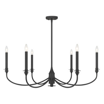 Coventry 6-Light Chandelier in Matte Black (128|1-1500-6-89)