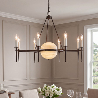 Sanger 10-Light Chandelier in Mediterranean Bronze by Dann Foley (128|1-1488-10-15)