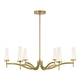 Butler 6-Light Chandelier in Warm Brass (128|1-1464-6-322)
