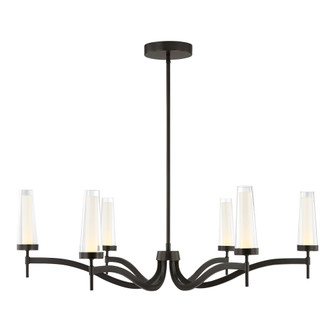 Butler 6-Light Chandelier in Mediterranean Bronze (128|1-1464-6-15)