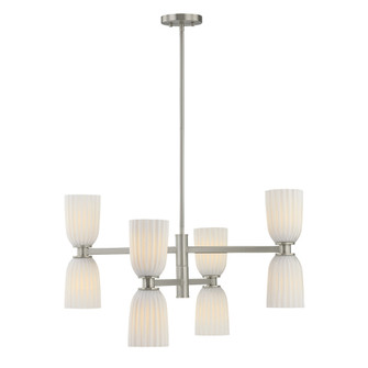 Baldwin 8-Light Chandelier in Satin Nickel (128|1-1248-8-SN)