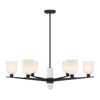 Collier 6-Light Chandelier in Matte Black (128|1-1125-6-89)
