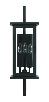 Jordan 3 Light Outdoor Wall Lantern in Textured Black (20|ZA8010-TB)