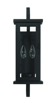 Jordan 2 Light Outdoor Wall Lantern in Textured Black (20|ZA8000-TB)