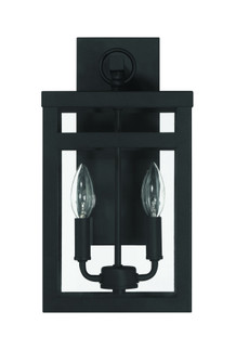 O'Neal 15'' 2 Light Outdoor Wall Lantern in Textured Black (20|ZA7904-TB)