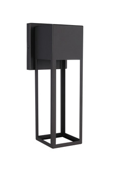Notable 1 Light Outdoor 12'' LED Wall Lantern in Midnight (20|ZA7504-MN-LED)