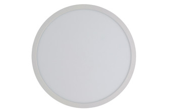 Slim Line II 15'' LED Pancake Flushmount in White; 5CCT Selectable 2700-5000K (20|X9415-W-LED-5CCT)