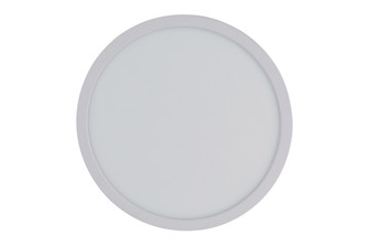 Slim Line II 12'' LED Pancake Flushmount in White; 5CCT Selectable 2700-5000K (20|X9412-W-LED-5CCT)