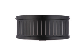 Livingston 3 Light Flushmount in Flat Black (20|X3313-FB)