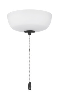 2 Light Bowl Light Kit in Flat Black (White Frost Glass) (20|LK2601-2LWF-FB)