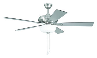 52'' Ceiling Fan w/Blades, 3 Light Frost White Bowl Light Kit (20|ECF211BNK5-BNGW)