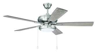 EOS Low Profile 1 bulb Frosted White 52'' Ceiling Fan (20|ECF119BNK5-DWWLN)