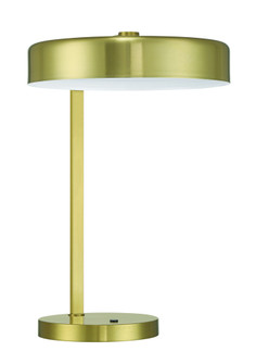 Keeva 1 Light Table Lamp in Satin Brass (20|87019SB-T)