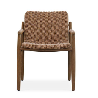 Uttermost Sumba Golden Flax Outdoor Dining Chair (85|51148)