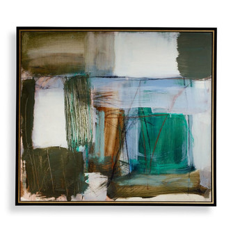Uttermost Green Fields Framed Abstract Canvas (85|32496)