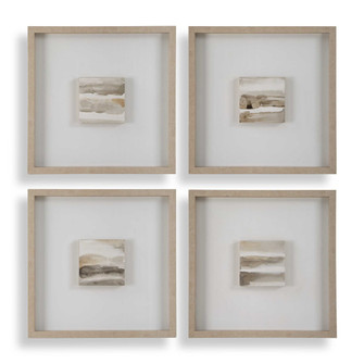 Uttermost Studying Sepia Hand Painted Canvases Set/4 (85|32490)
