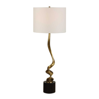 Uttermost Spiraling Cordless Brass Buffet Lamp (85|30614-1)