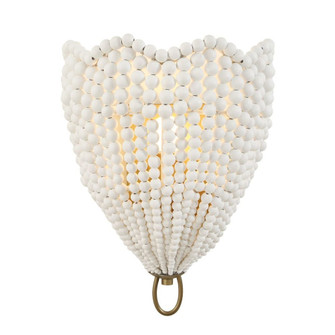 Uttermost Biddeford 1 Light White Beaded Sconce (85|22597)