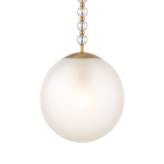 Uttermost Ripple 1 Light Frost Glass Pendant (85|21643)