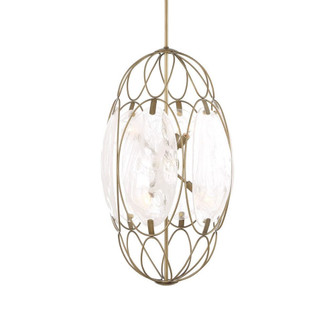 Uttermost Valencia 6 Light Glass Panel Pendant (85|21641)