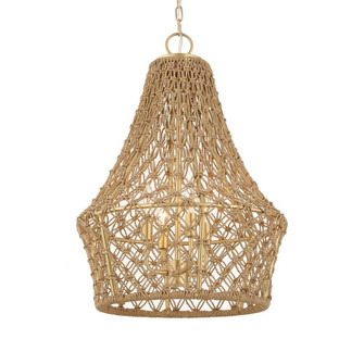 Uttermost Macrame 4 Light Rope Pendant (85|21633)