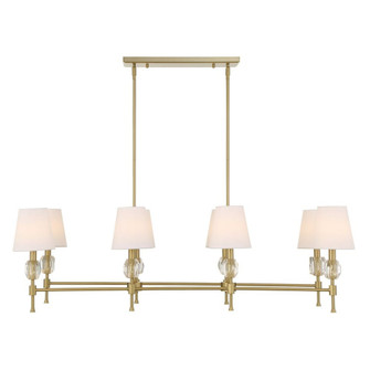 Uttermost Arques 8 Light Linear Chandelier (85|21402)