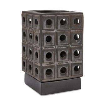 Uttermost Lattice Indoor-Outdoor Lantern Candleholder (85|18322)