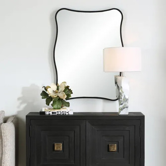 Uttermost Pavia Black Vanity Mirror (85|08279)