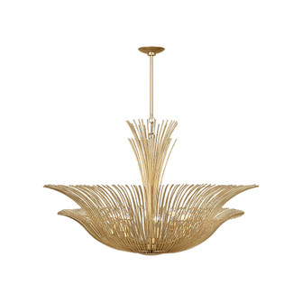 ONLINE EXCLUSIVE-DORELLE 42 8L CHANDELIER GD (7725|LXC1218GD)