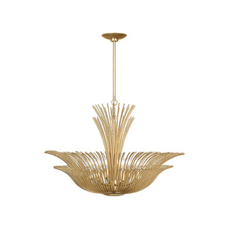 ONLINE EXCLUSIVE-DORELLE 28 6L CHANDELIER GD (7725|LXC1196GD)