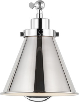 WELLFLEET 1A CONE SCONCE PN (7725|CW1121PN)