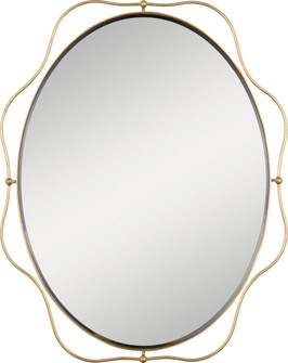 SARGASSO 24X30 OVAL MIRROR GD (7725|KSMR100GD)