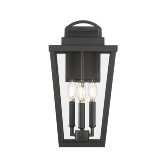 Brenwick  17'' High 3-Light Outdoor Lantern (670|68003-PBK)