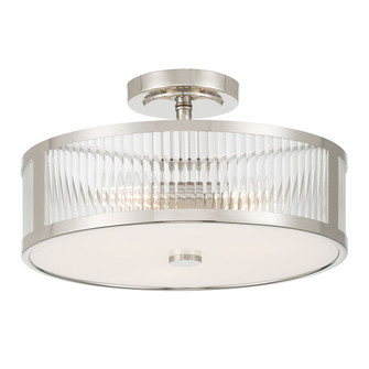 Ardezia 15.75'' Wide 3-Light Semi-Flush Mount (670|23303-PN)