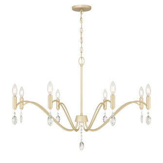 Aureline 35.5'' Wide 8-Light Chandelier (670|205108-AGSI)
