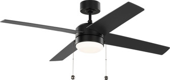 Loni 52 LED Pull Chain Ceiling Fan (38|4LNI52MBKAWD)
