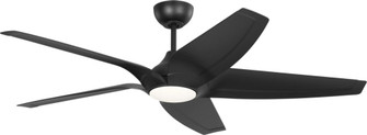 Dellwood Coastal Smart 56 LED Ceiling Fan (38|5DLWCSM56MBKD)