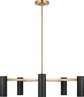 Zentro Five Light Chandelier (38|GLC2055SB)