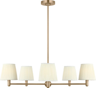 Vilera Five Light Chandelier (38|GLC1865SB)