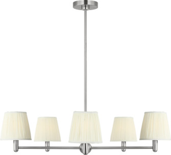 Vilera Five Light Chandelier (38|GLC1865BN)