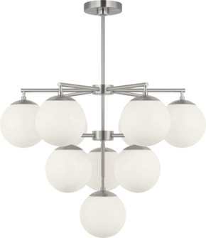 Nube Ten Light Chandelier (38|GLC18010BN)