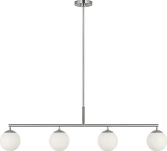 Nube Four Light Linear Chandelier (38|GLC1814BN)