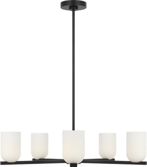 Neblina Five Light Chandelier (38|GLC1935MBK)